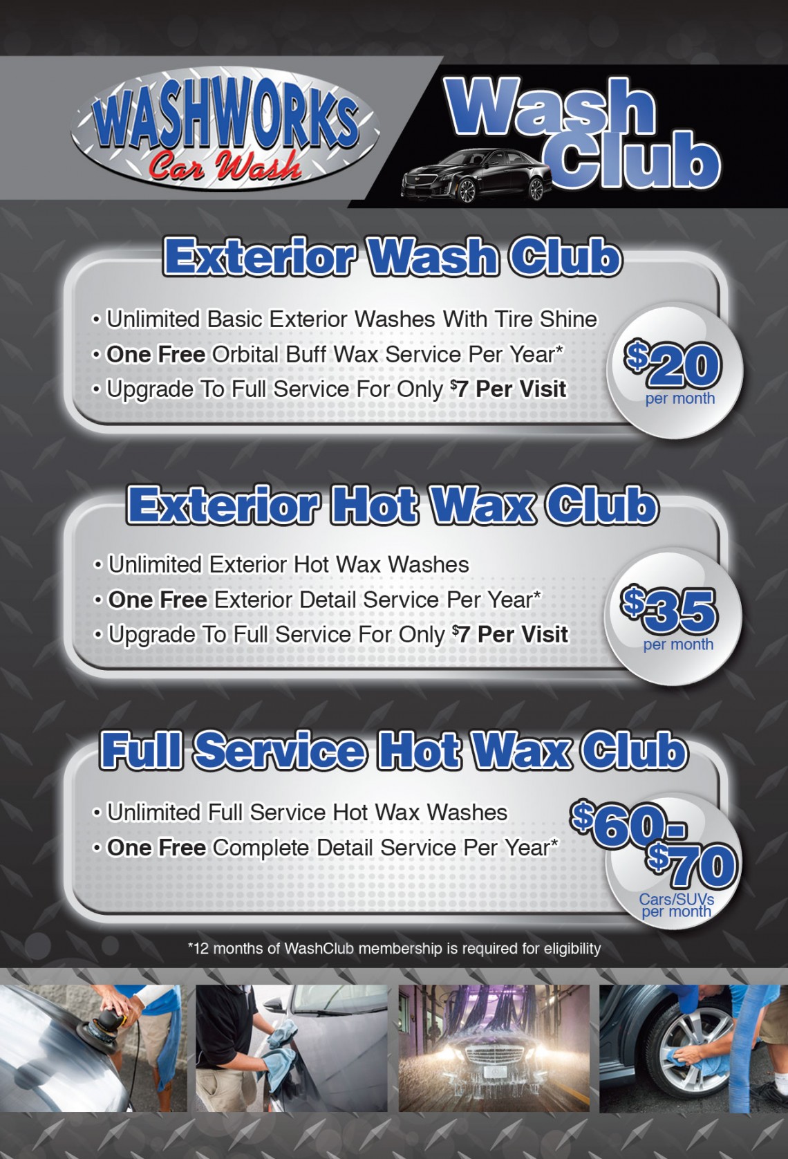 Memberships WashWorks Carwash
